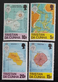 Tristan da Cunha 1980 Mapy a kratografie