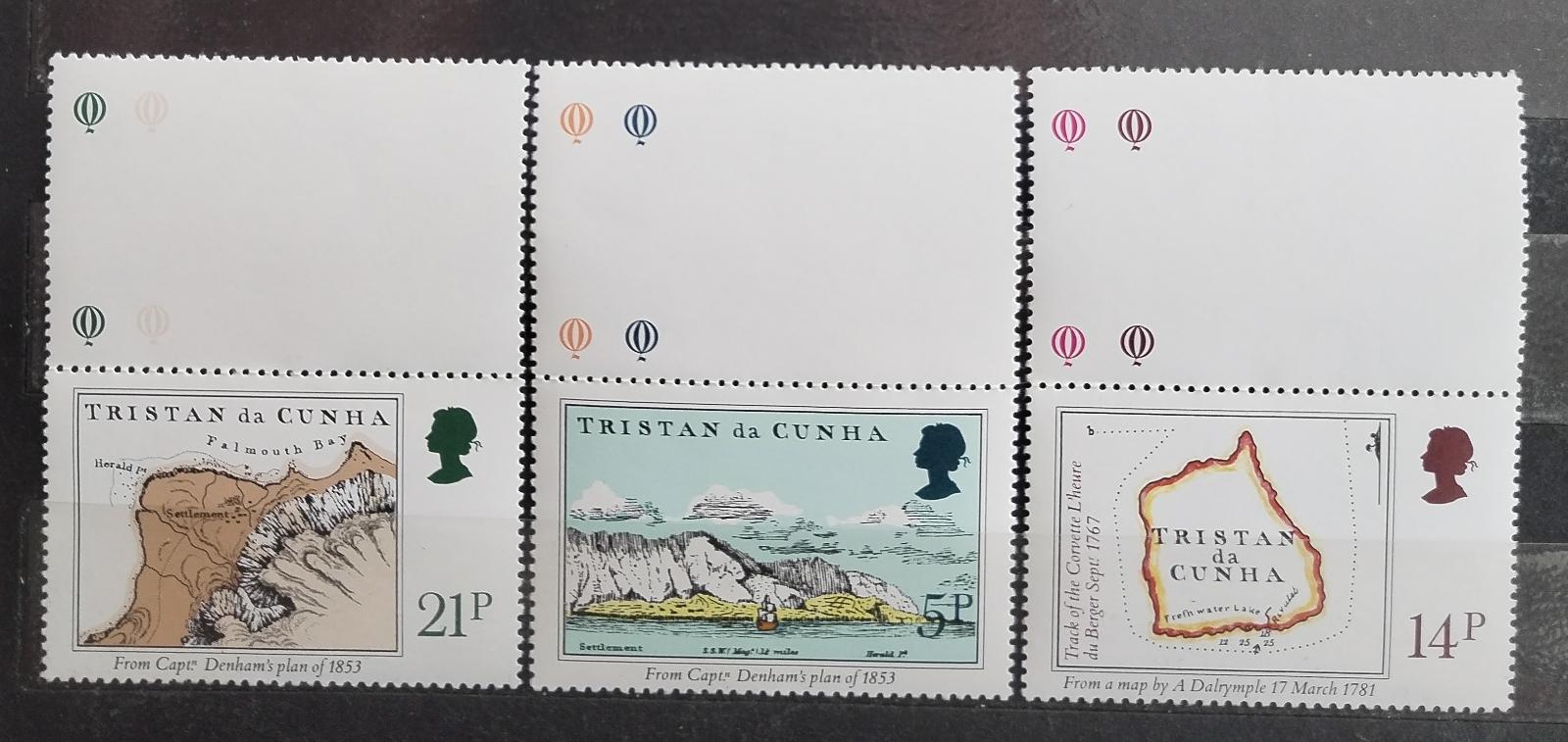 Tristan da Cunha 1981 Mapy a kartografie