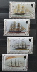 Tristan da Cunha 1982 Lodě a plachetnice