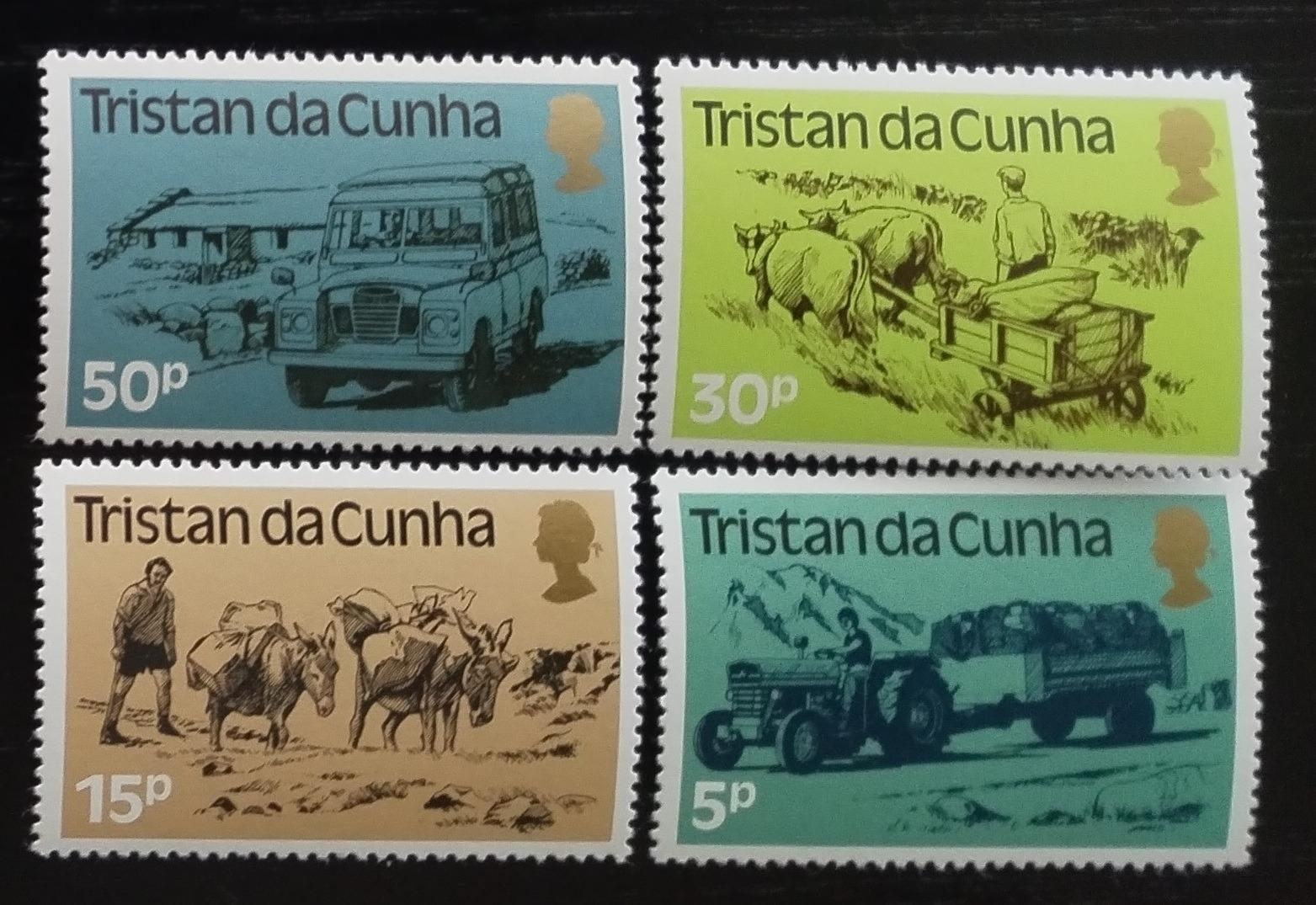 Tristan da Cunha 1983 Historická doprava, Auta
