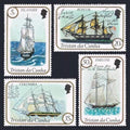 Tristan da Cunha 1983 Lodě a plachetnice