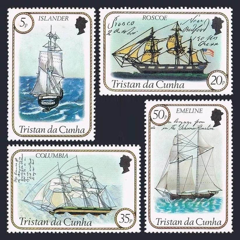 Tristan da Cunha 1983 Lodě a plachetnice