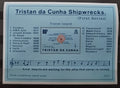 Tristan da Cunha 1985 Mapy a kartografie, Písně námořníků