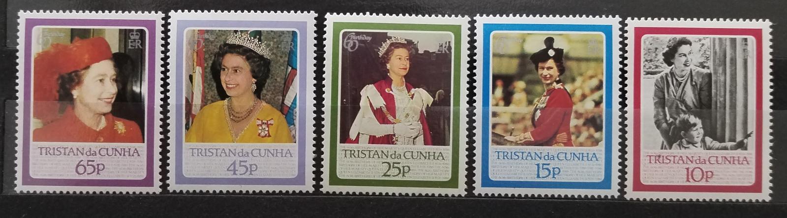 Tristan da Cunha 1986 Narozeniny královny Alžběty II.