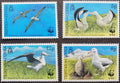 Tristan da Cunha 1999 WWF ochrana přírody -ptáci a racci