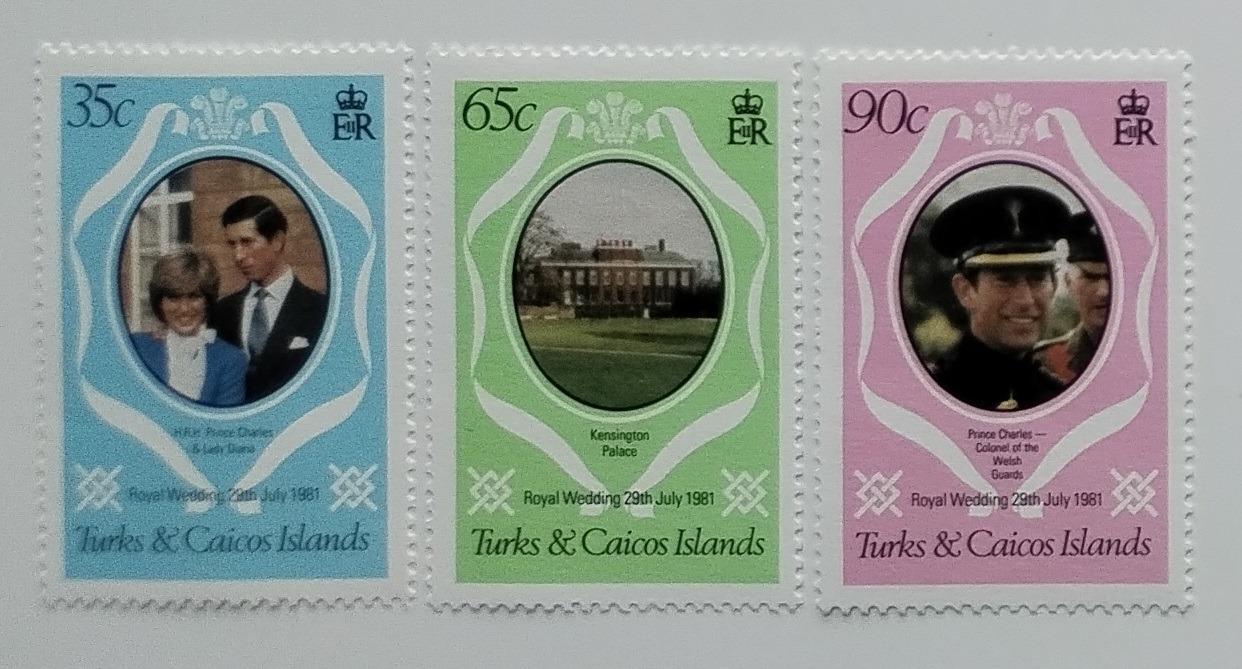 Turks 1981 Svatba princezny Diany a krále Karla III.