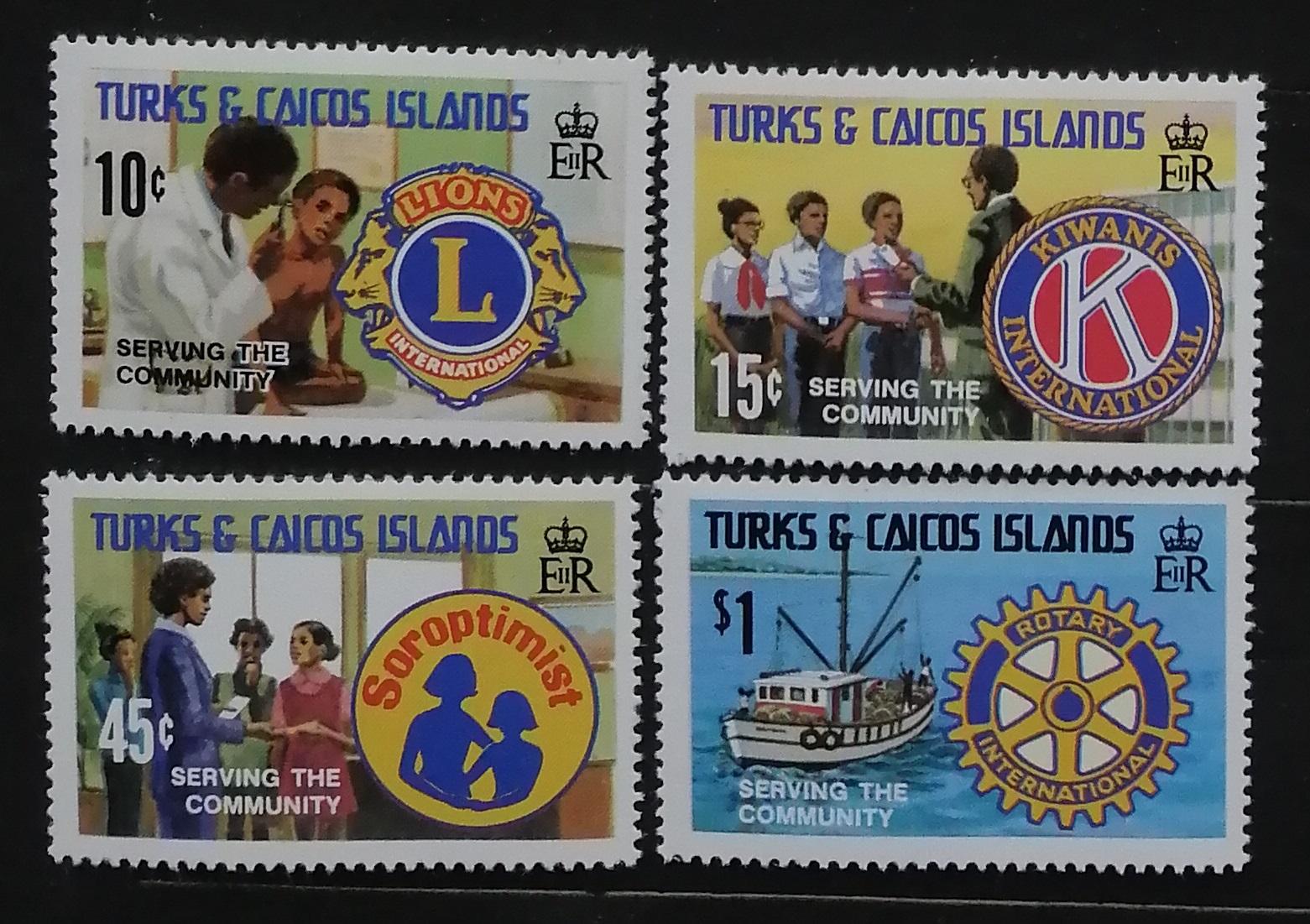 Turks & Caicos 1980 Mezinárodní charity, medicína a organizace