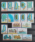 Tuvalu 1976 Definitiva - Mapy ostrovů a kultura