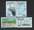 Tuvalu 1977 5€ Expedice Královské společnosti v Pacifiku, lodě