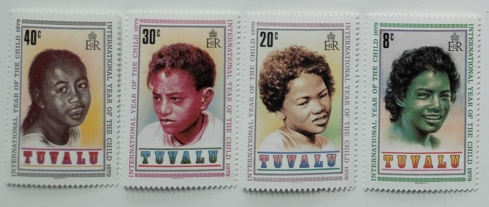 Tuvalu 1979 Mezinárodní rok dětí, Ostrovani
