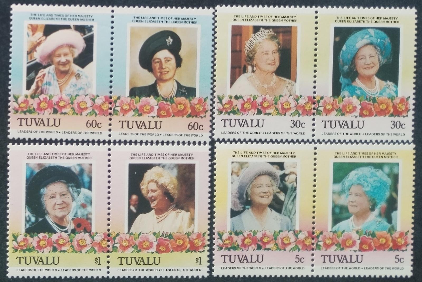 Tuvalu 1985 Narozeniny královny matky