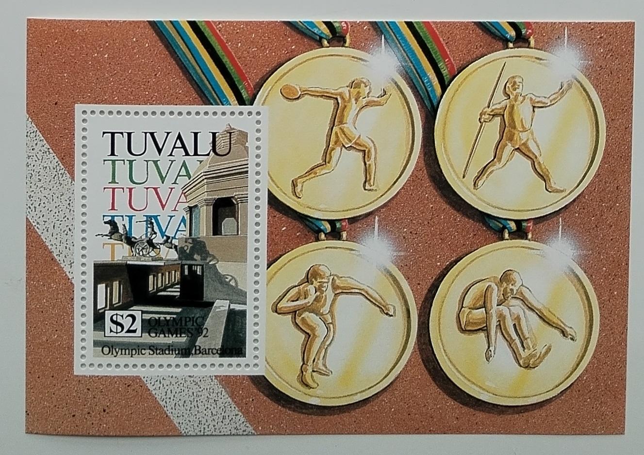 Tuvalu 1992 Olympijské hry Barcelona, Sport SPECIMEN!