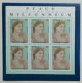 Tuvalu 1999 Oslavy milénia - Alegorie míru a umění, "Lady of Peace"