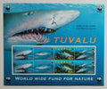 Tuvalu 2000 8€ Ostrovní ryby - Žraloci, Ochrana přírody, VELKÝ FORMÁT