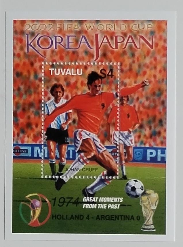 Tuvalu 2002 Fotbalové mistrovství Korea a Japonsko 4$