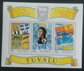 Tuvalu 1982 Královská návštěva, Vlajky SPECIMEN