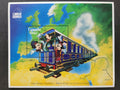 Uganda 1996 Bl.252 9€ DISNEY Orient Express, vlaky a mapy, Mickey