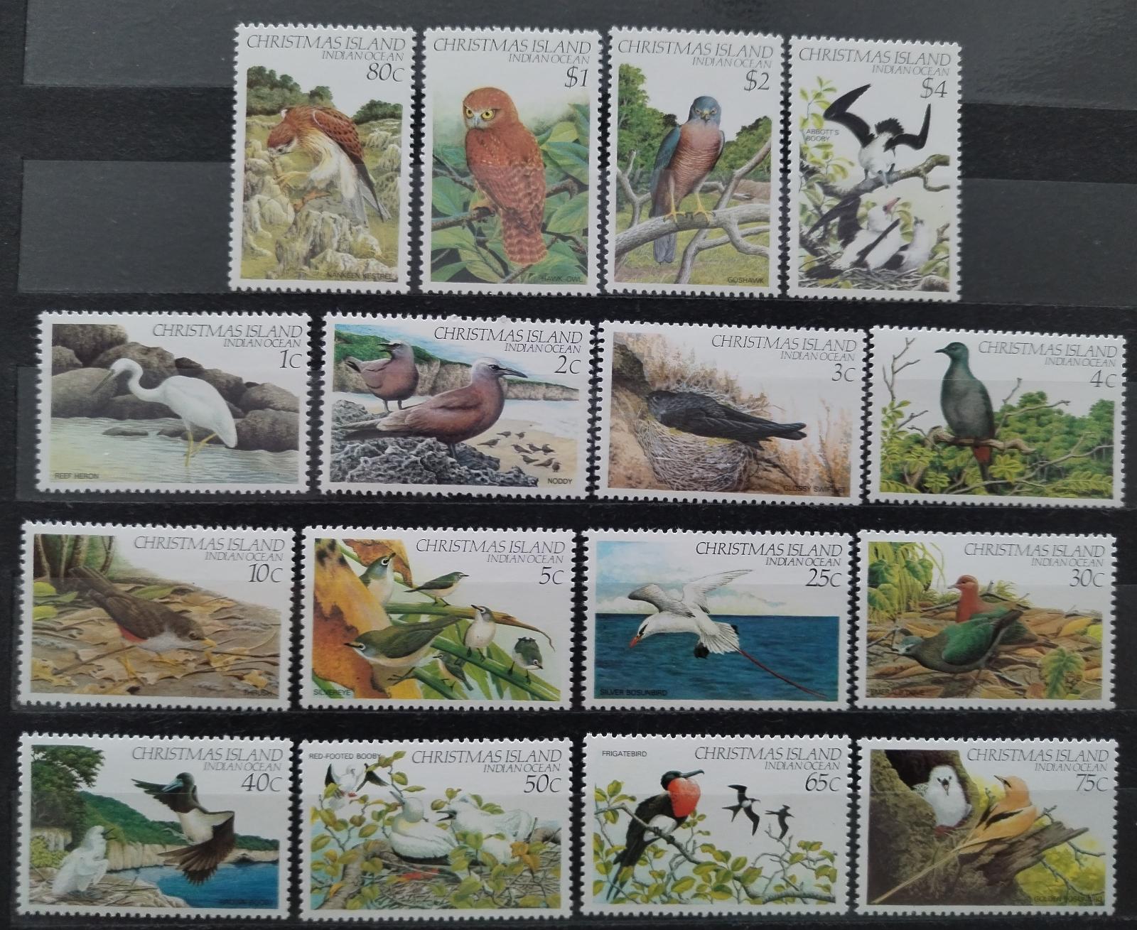Vánoční ostrov 1982 Definitiva - Ptáci a fauna ostrova