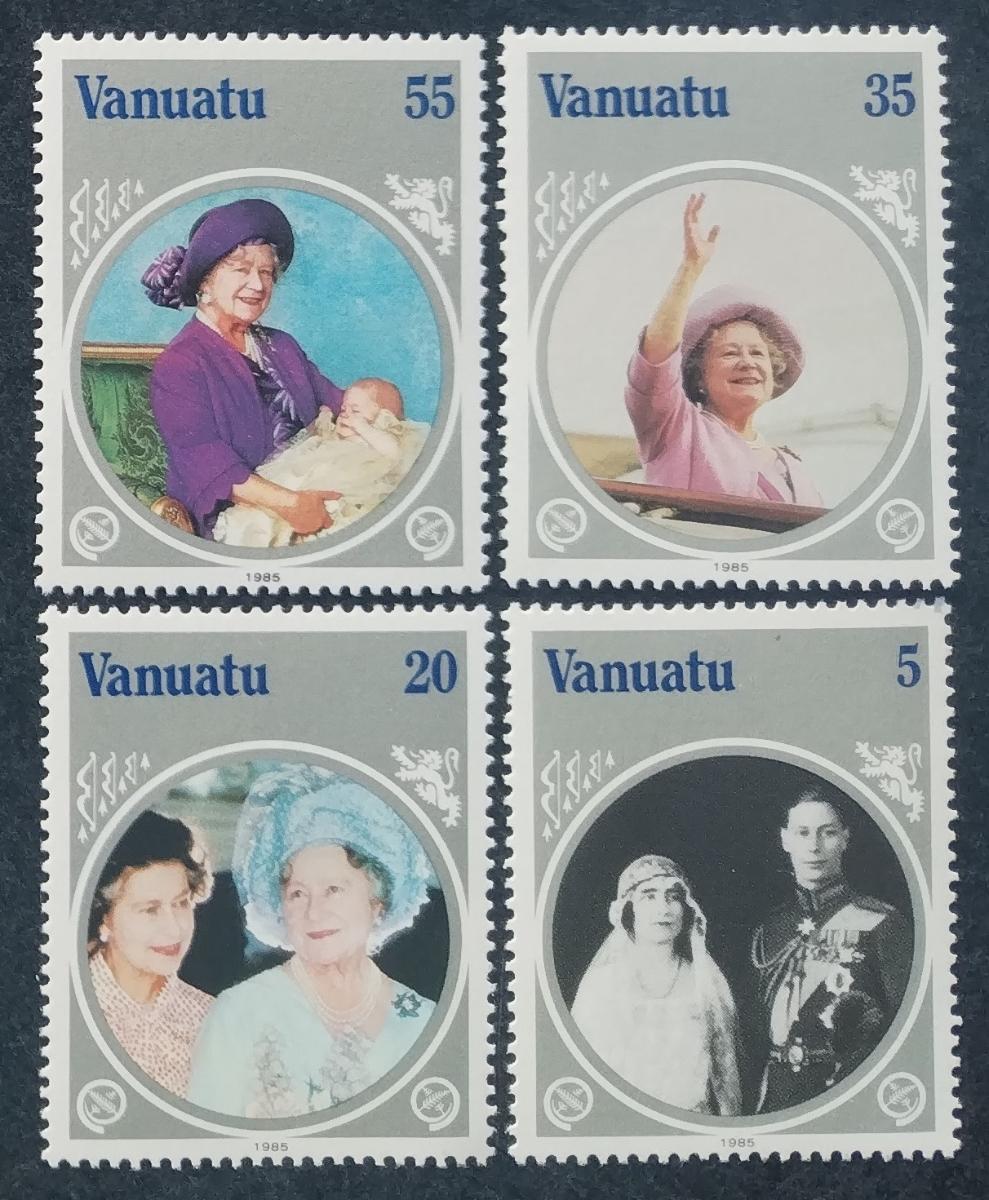 Vanuatu 1985 Narozeniny královny matky