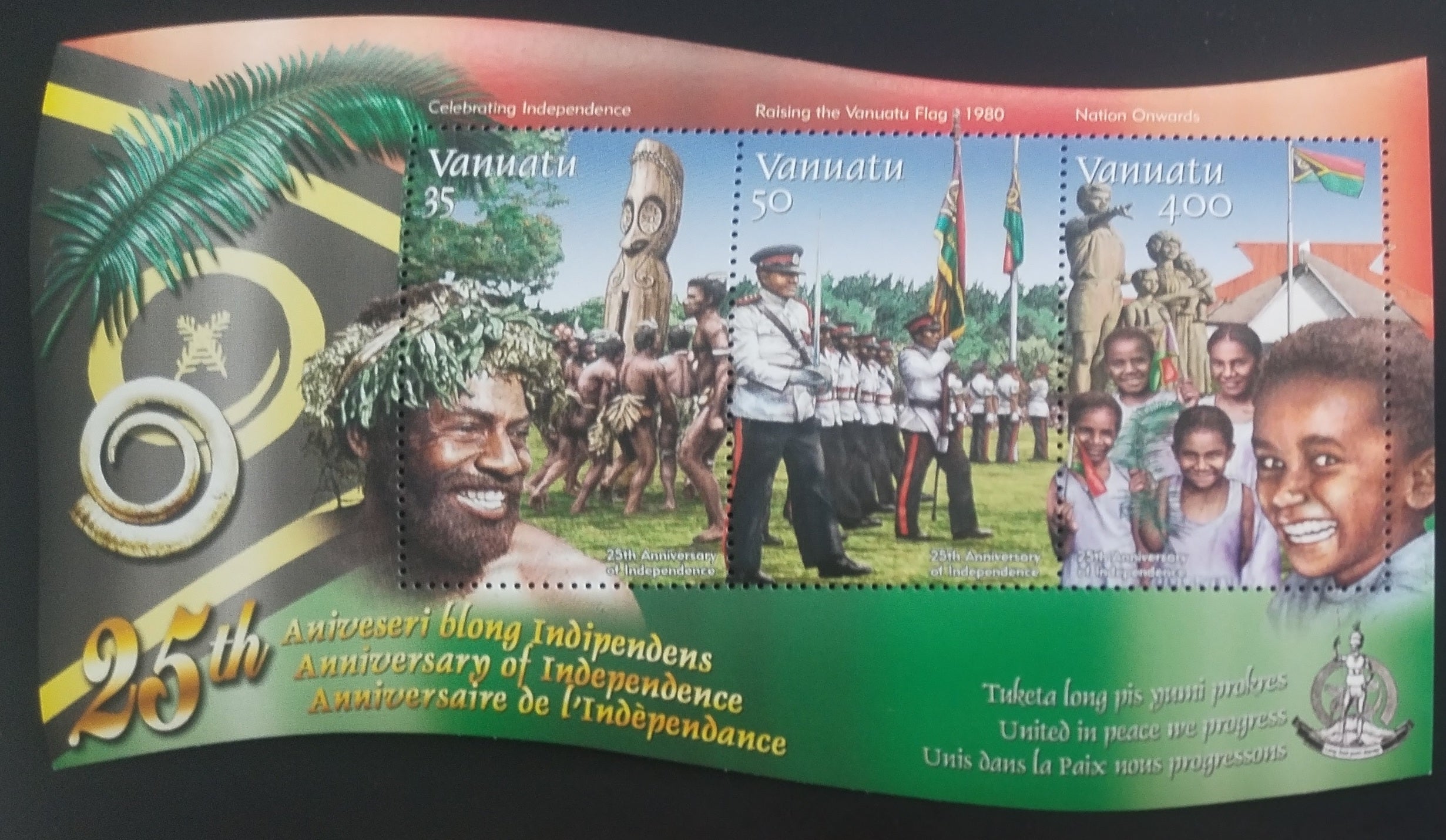 Vanuatu 2005 Výročí nezávislosti, Vlajky