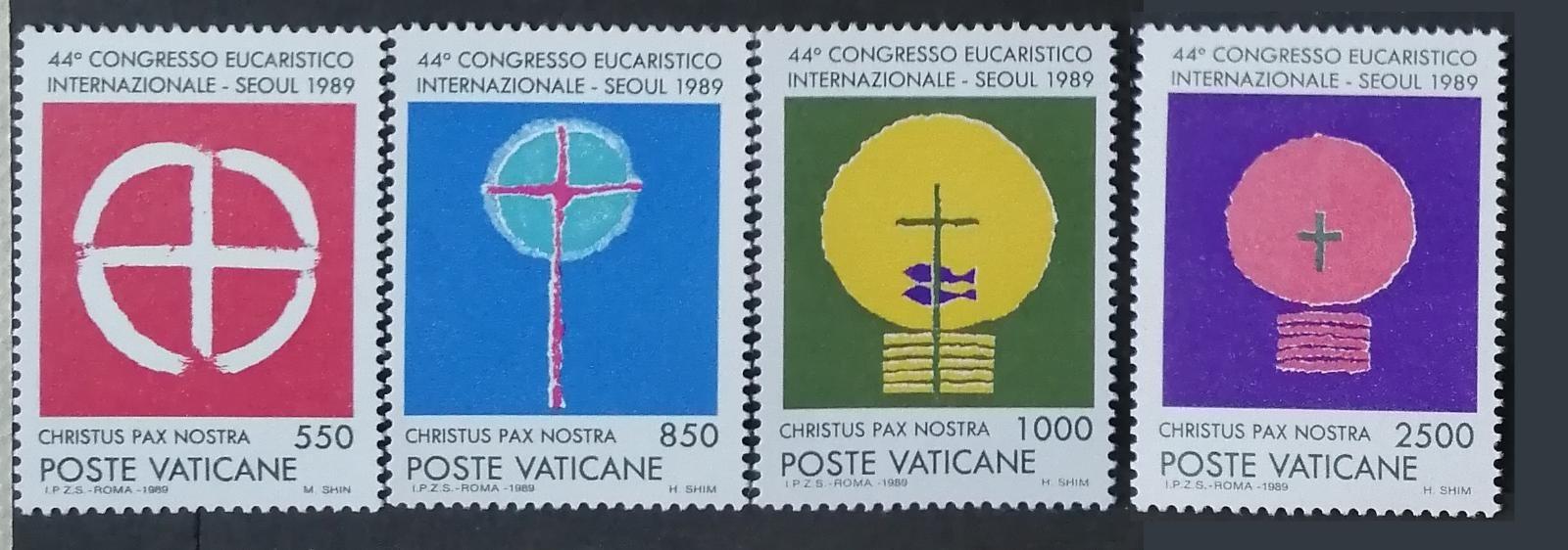 Vatikán 1989 5€ Eucharistický kongres Seoul