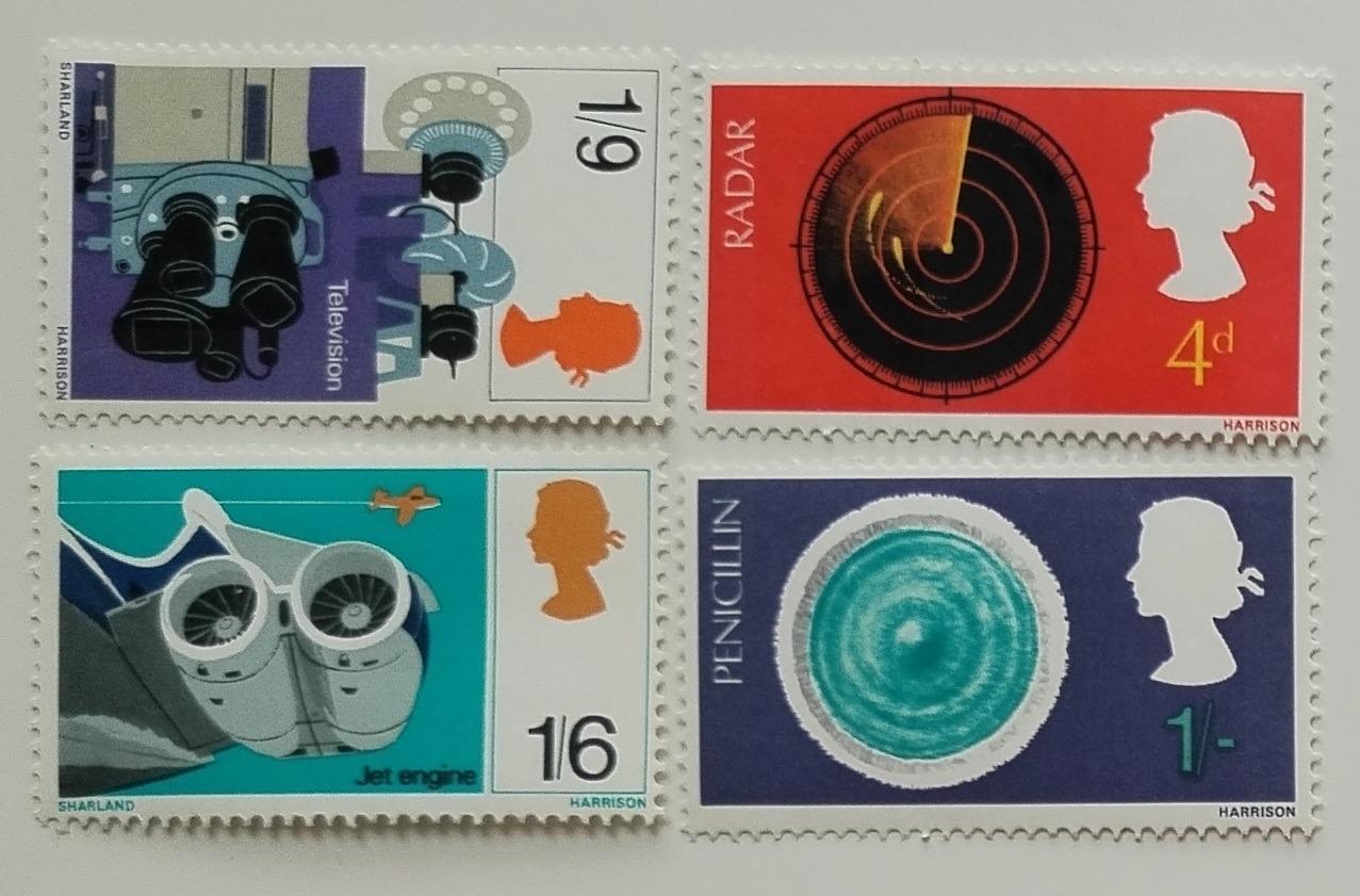Velká Británie 1967 Britské objevy a vynálezy