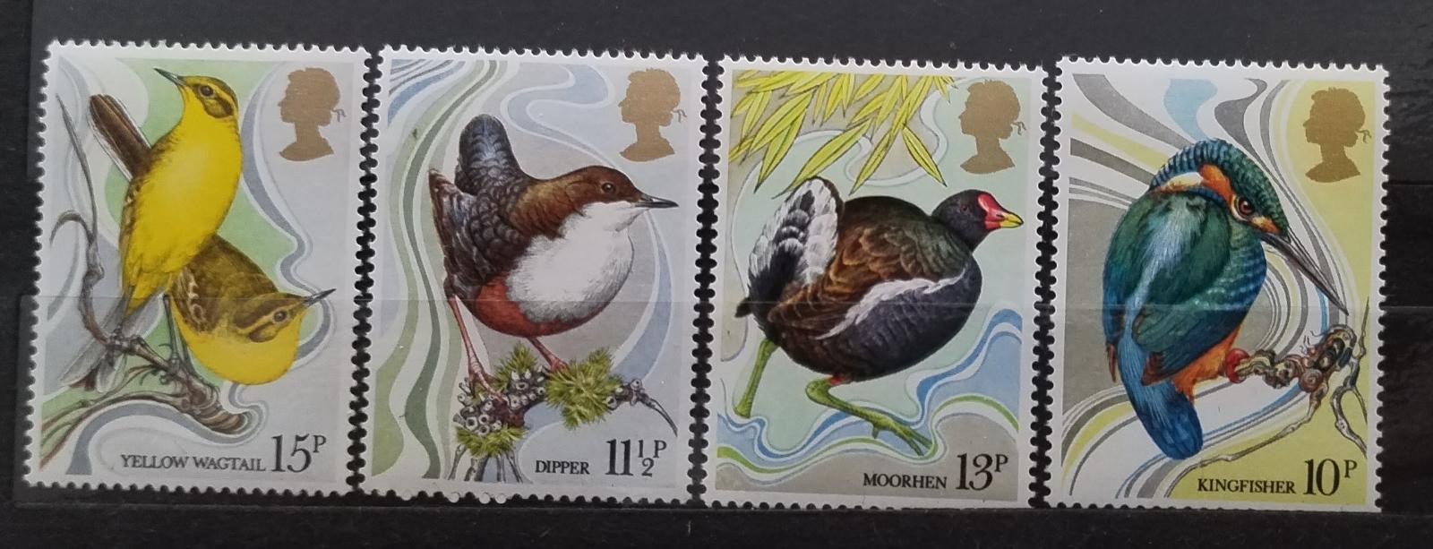 Velká Británie 1980 Ochrana ptactva, Ptáci