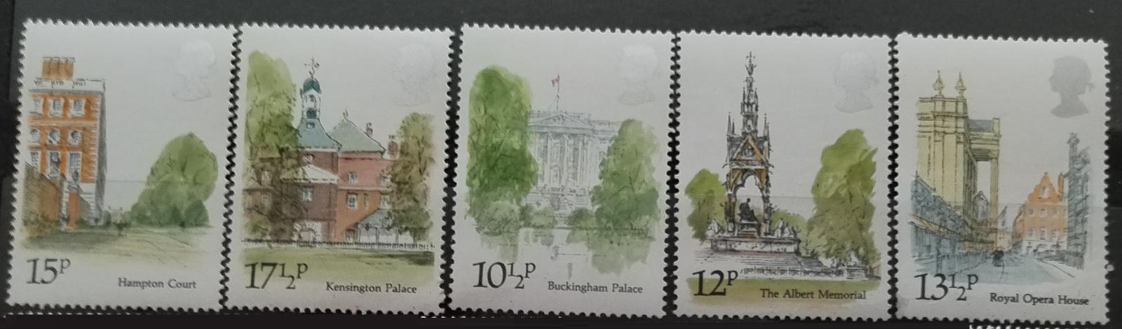 Velká Británie 1980 Památky v Londýně