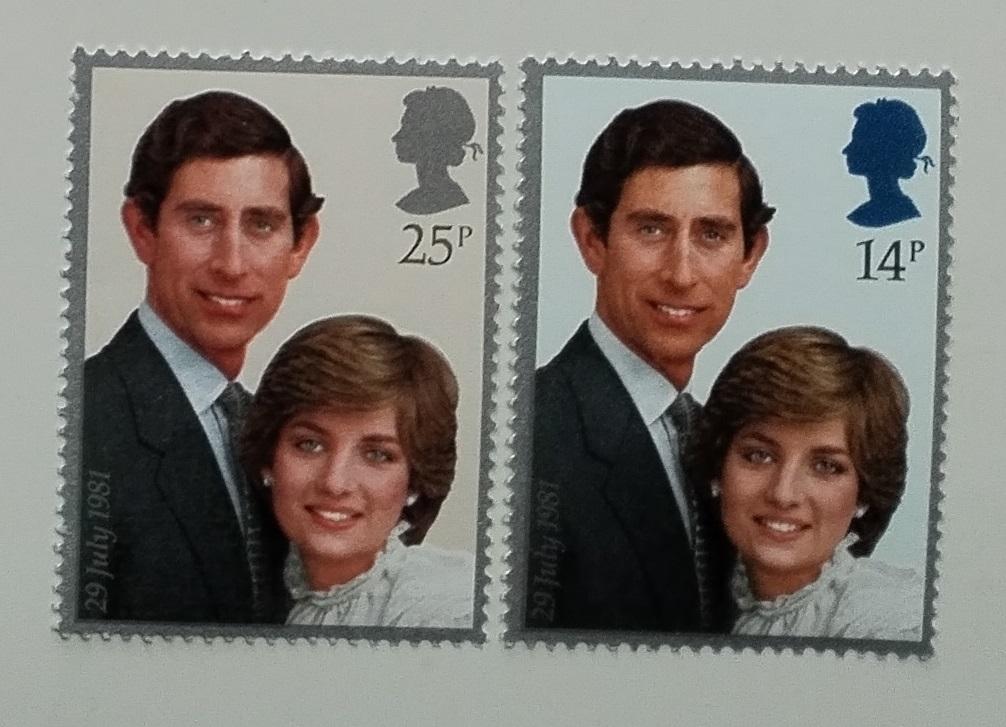 Velká Británie 1981 Svatba princezny Diany a krále Karla III.