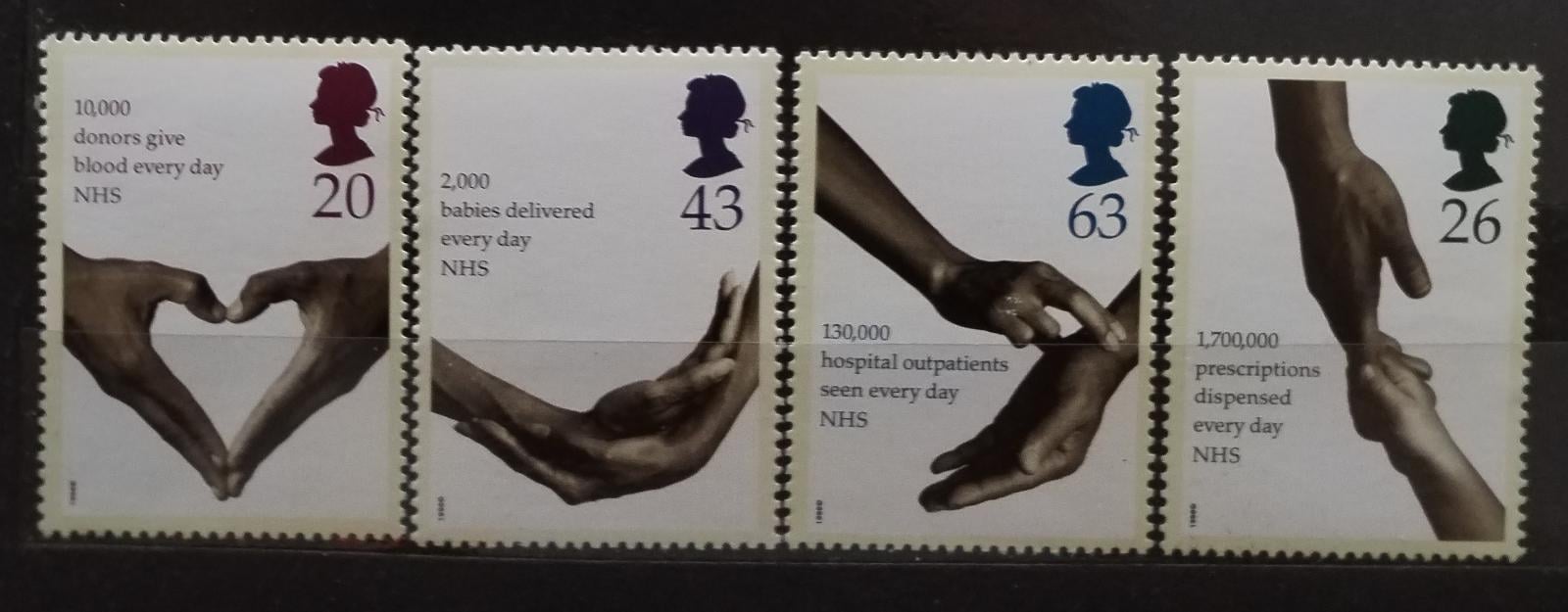 Velká Británie 1998 Výročí NHS, medicína