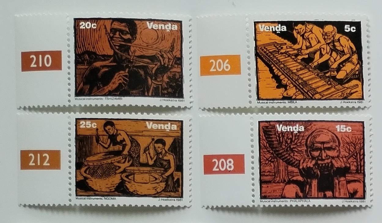 Venda (JAR) 1981 Mi.50-3 Tradiční rukodělné výrobky a umění