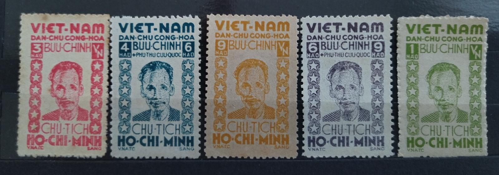 Vietnam 1946 +190€ Prezident Ho Či Min