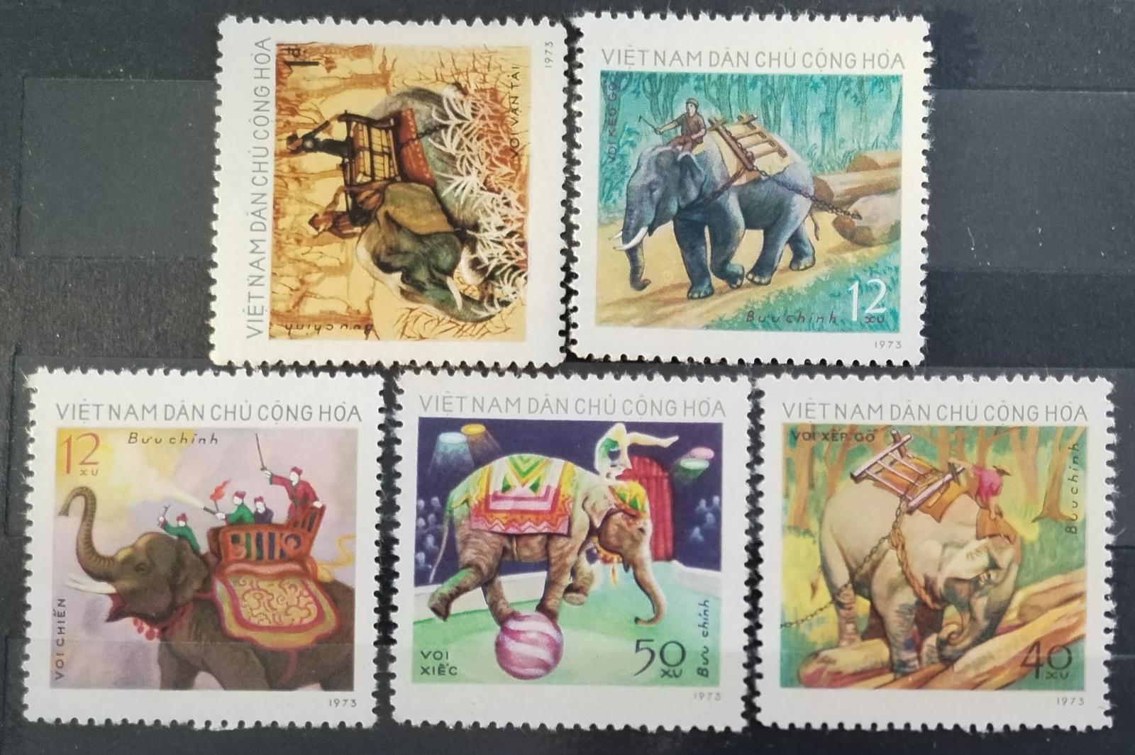 Vietnam 1973 Sloni a lidé, Fauna