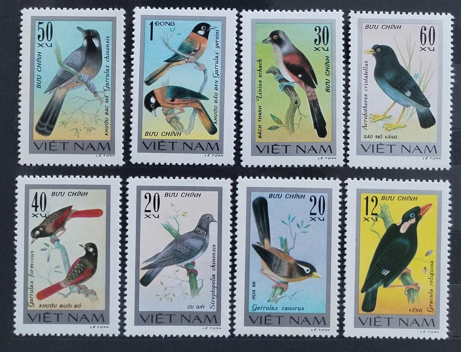 Vietnam 1978 Národní ptáci a fauna