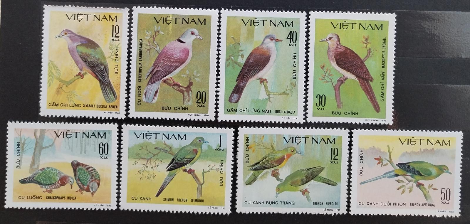 Vietnam 1981 Holubi a ptáci