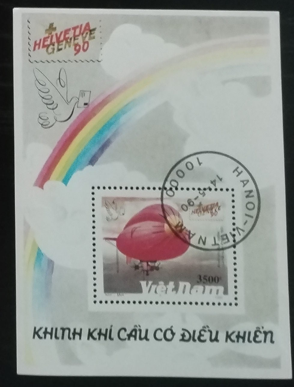 Vietnam 1990 Vzducholodě