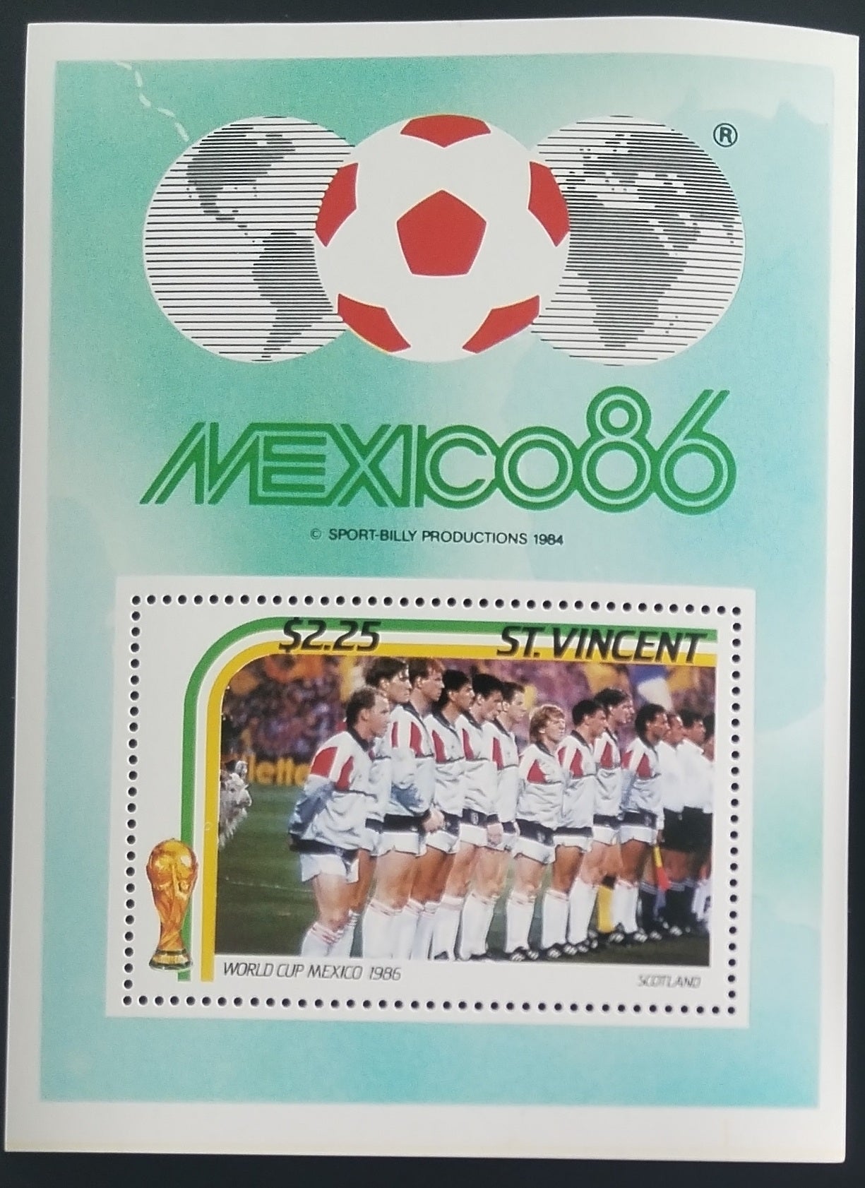 Svatý Vincent 1986 Fotbal a sport