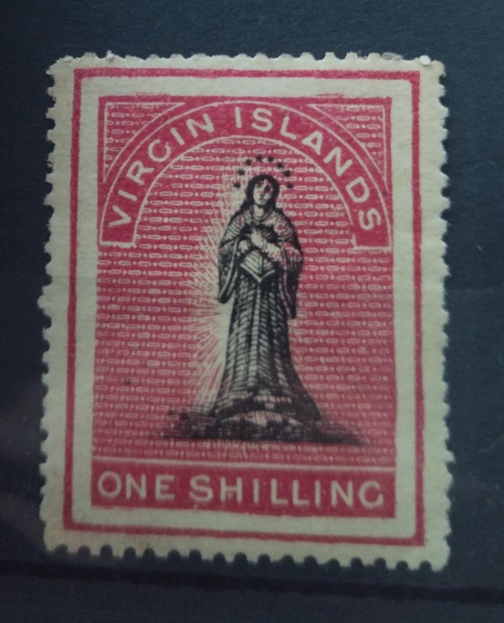 Britské Panenské ostrovy 1868 SG21 160£ Svatá Uršula