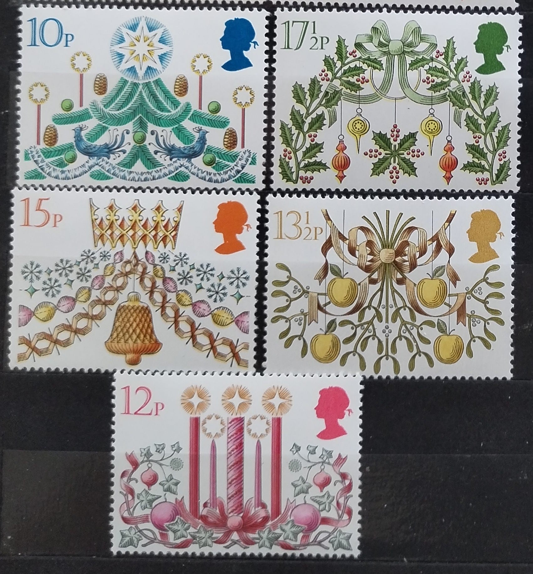 Velká Británie 1980 Vánoce
