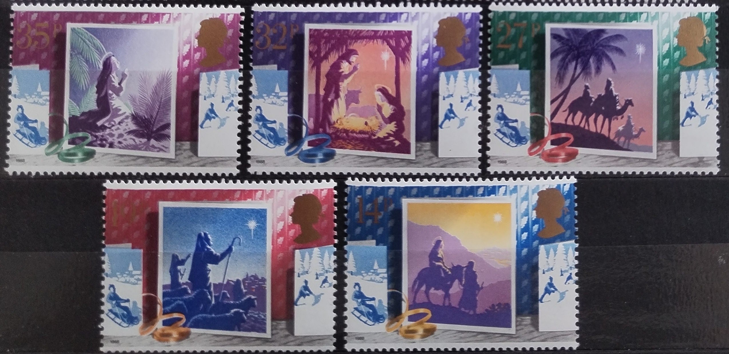 Velká Británie 1988 Vánoce
