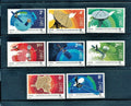 Zair (Kongo)1983 Mi.822-9 8€ Summit ITU, satelity, vesmír & komunikace