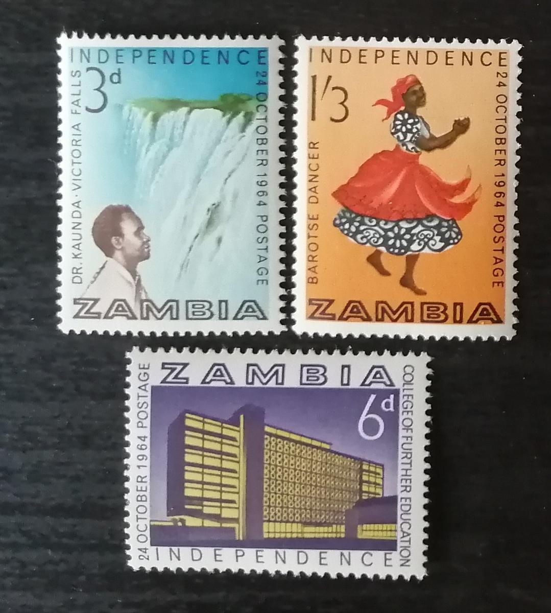 Zambie 1964 Nezávislost