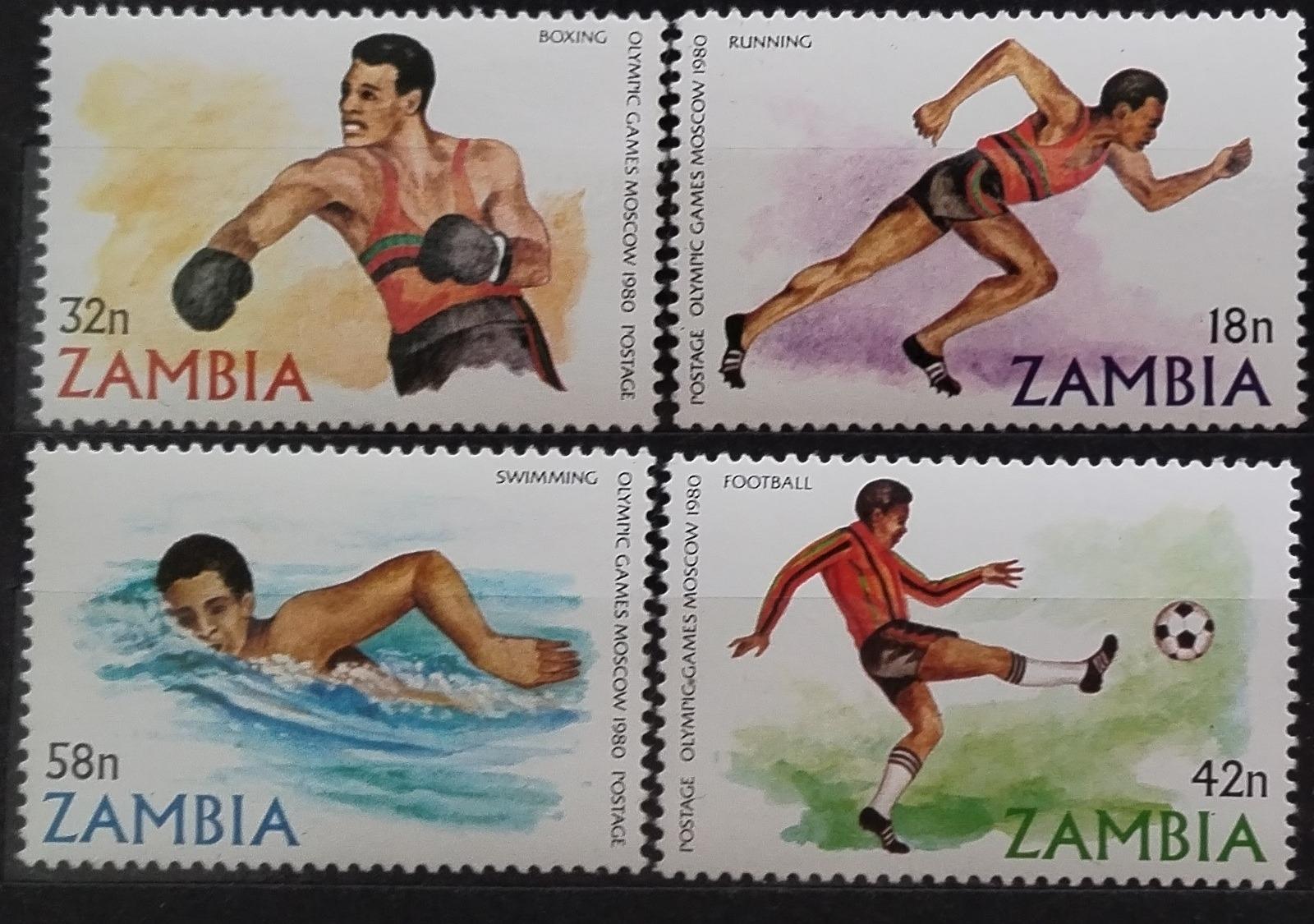 Zambie 1980 Olympijské hry Moskva, Sport