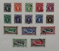 Zanzibar 1952 Mi.206-219 75€ Komplet definitiva sultána, raž.